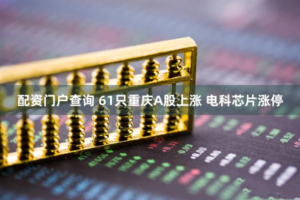 配资门户查询 61只重庆A股上涨 电科芯片涨停